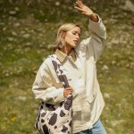 Studio Noos Taška Mom Bag Puffy Holy Cow – Zboží Dáma