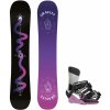 Snowboard set Gravity Sirene + vázání Gravity Fenix 24/25