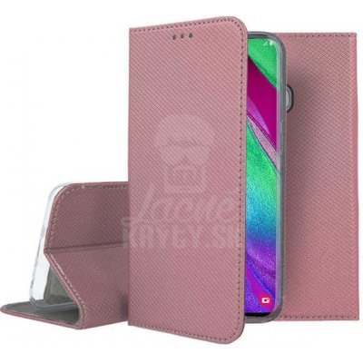 Pouzdro Smart Case Book Samsung Galaxy A40 růžové – Zbozi.Blesk.cz