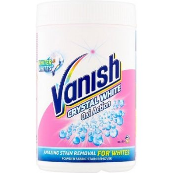 Vanish Oxi Action Crystal White odstraňovač skvrn na bílé prádlo 22 praní 665 g