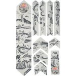 ochranné polepy AMS Extra RedBull Hardline Dark / Grey – Zboží Mobilmania