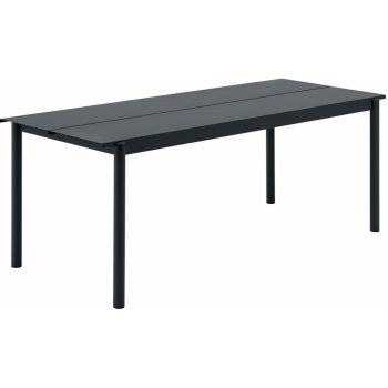 Muuto Stůl Linear Steel Table 140 cm, grey