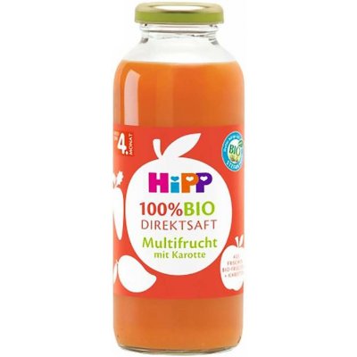 HiPP 100 % BIO JUICE Ovoce s karotkou 330 ml