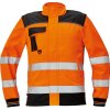 Pracovní oděv Cerva Knoxfield HI-VIS Bunda 2v1 oranžová-černá