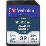 Verbatim Pro U3 SDHC 32 GB 47021 – Hledejceny.cz