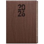 Ctirad Wood A5 Denní 2026 hnědá – Hledejceny.cz