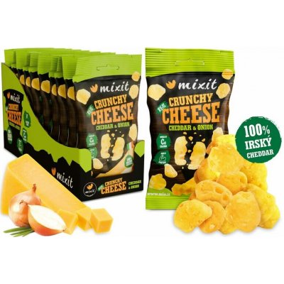 MIXIT Křupavý sýr do kapsy irský cheddar & cibule 20 g – Hledejceny.cz