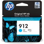 HP 912 originální inkoustová kazeta azurová 3YL77AE – Hledejceny.cz