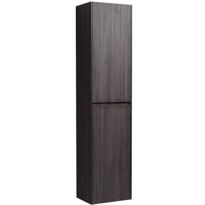 Naturel Koupelnová skříňka vysoká Verona 40x170x30 cm tmavé dřevo VERONAV40TD – Zboží Dáma