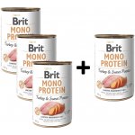 Brit Mono Protein Turkey & Sweet Potato 400 g – Hledejceny.cz