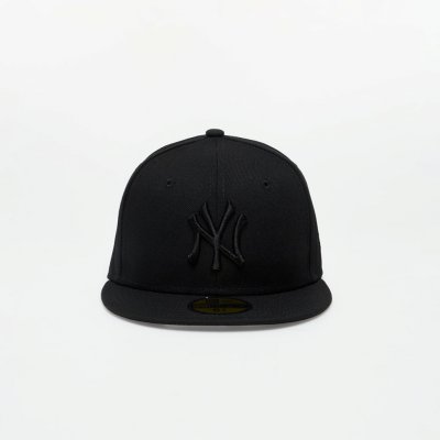 New Era 59Fifty Black On Black New York Yankees Cap Black – Zboží Mobilmania