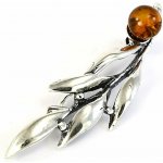 Glare stříbrná brož 51 – Hledejceny.cz