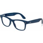 Meta RAY-BAN Meta Wayfarer Large Smart Glasses Gen 2 - Shiny Cosmic Blue, Clear to Sapphire Tran 0RW40126628MF53 – Hledejceny.cz