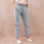 Džíny mom s vysokým pasem sepraná modrá – Hledejceny.cz