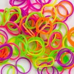 Loom bands sada: háček, gumičky a spojky – Zboží Mobilmania