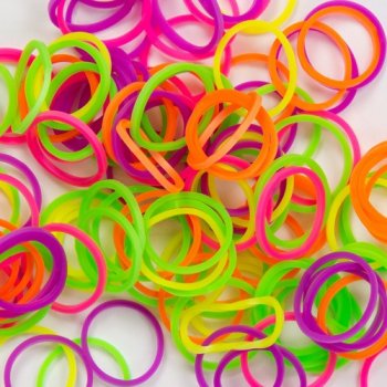 Loom bands sada: háček, gumičky a spojky