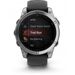 Garmin Fenix E 47mm Stainless Steel Slate Gray/Black 010-03025-01 – Zboží Živě