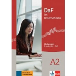 DaF im Unternehmen A2 - paket médií k učebnici 2 audio-CD a 1 DVD