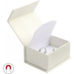 Šperky4U Bílá dárková krabička na snubní prsteny magnetické zavírání KR0350-WH – Hledejceny.cz