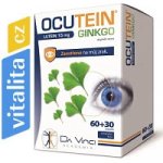 Da Vinci Ocutein Ginkgo Lutein 15 mg 60 tobolek + 30 tablet – Hledejceny.cz