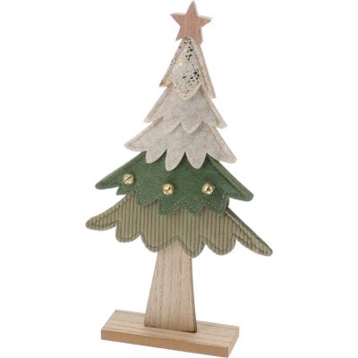 decoDoma Filcová vánoční dekorace STROMEK zelená 39 cm – Sleviste.cz