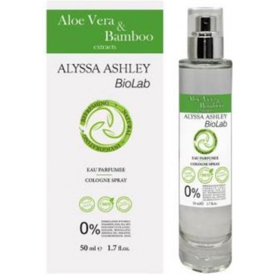 Alyssa Ashley Biolab Aloe Vera & Bamboo kolínská voda unisex 50 ml