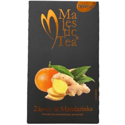 Biogena Majestic Tea zázvor a mandarinka 20 x 2,5 g – Hledejceny.cz