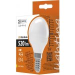 Emos LED žárovka Classic Mini Globe 6W E14 Teplá bílá – Zbozi.Blesk.cz