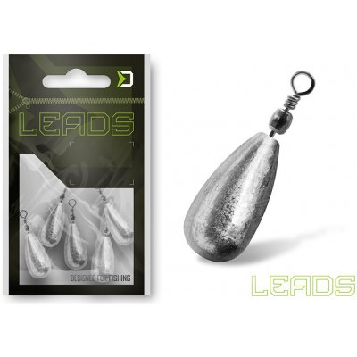 Delphin Leads hruška s obratlíkem 15g 5ks – Zboží Dáma