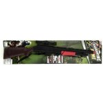 Teddies Pistole Puška klapací plast na kartě – Zboží Mobilmania