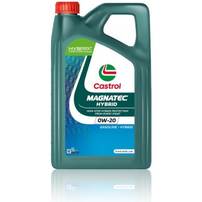 Castrol Magnatec Hybrid 0W-20 5 l – Zboží Mobilmania
