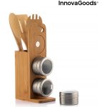 InnovaGoods Bambusový set do kuchyně s kořenkami – Hledejceny.cz