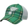 Kšíltovka St. Louis Blues adidas St. Patrick's Day Trucker