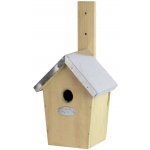 Esschert Design Ptačí budka Simi 30 x 15 x 13 cm dřevo kov hnědá – Hledejceny.cz