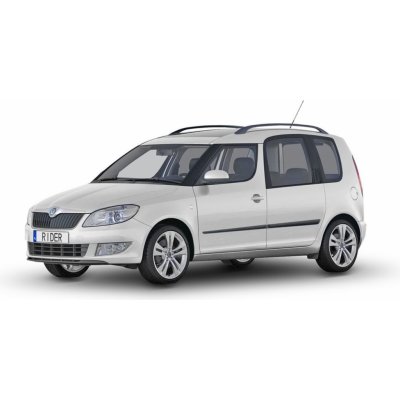 RIDER, Ochranné boční lišty na dveře, Škoda Roomster, 2006 - 2015 – Zboží Mobilmania