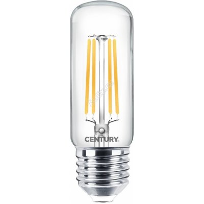 Century LED FILAMENT TRUBKA 6W E14 2700K 750Lm 360d 30x100mm IP20 CEN INTB-061427 Teplá bílá Čirá – Zboží Živě
