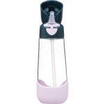 b.box Láhev s brčkem žlutá/šedá 600 ml – Zboží Mobilmania