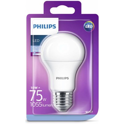 Philips žárovka LED klasik, 10,5W, E27, teplá bílá – Zboží Mobilmania