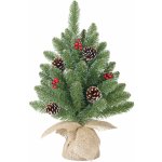 Black Box Trees Umělý vánoční stromeček Creston juta s efektem námrazy 60 cm – Hledejceny.cz