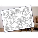 Radost v písku Šablona na pískování HO'OPONOPONO DĚKUJI TI A4 210 x 297 mm – Zboží Mobilmania