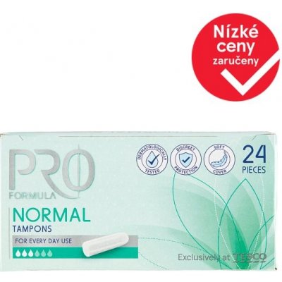 Tesco Pro Formula Hygienické tampóny normal 24 ks – Zboží Dáma