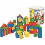 Woody Kostky barevné 50 ks 2,5 cm – Zboží Dáma