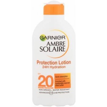 Garnier Ambre Solaire Protection Lotion SPF20 opalovací mléko s hydratačním účinkem 200 ml