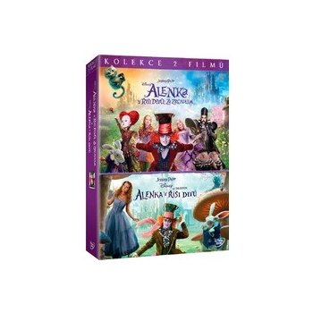 Alenka V ŘÍŠI DIVŮ 1+2 KOLEKCE DVD