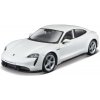 Sběratelský model Maisto Porsche Taycan Turbo S Bílé 1:44