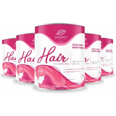 Nutrisslim Hair Vitamins (Podpora vlasů) 150 g 4+1 ZDARMA