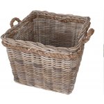 Košíkárna Koš na dřevo ratanový 50x50 cm – Zboží Dáma