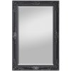 Zrcadlo Casa Chic Manchester 90 x 60 cm ROCOCO-90X60-BLK