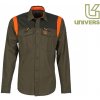 Army a lovecké tričko a košile Košile Univers Valley lovecká zelená/oranžová