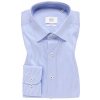 Pánská Košile Eterna slim fit košile "Sreifen Twill" dlouhý rukáv 8175_15F69K pruhovaná modrá